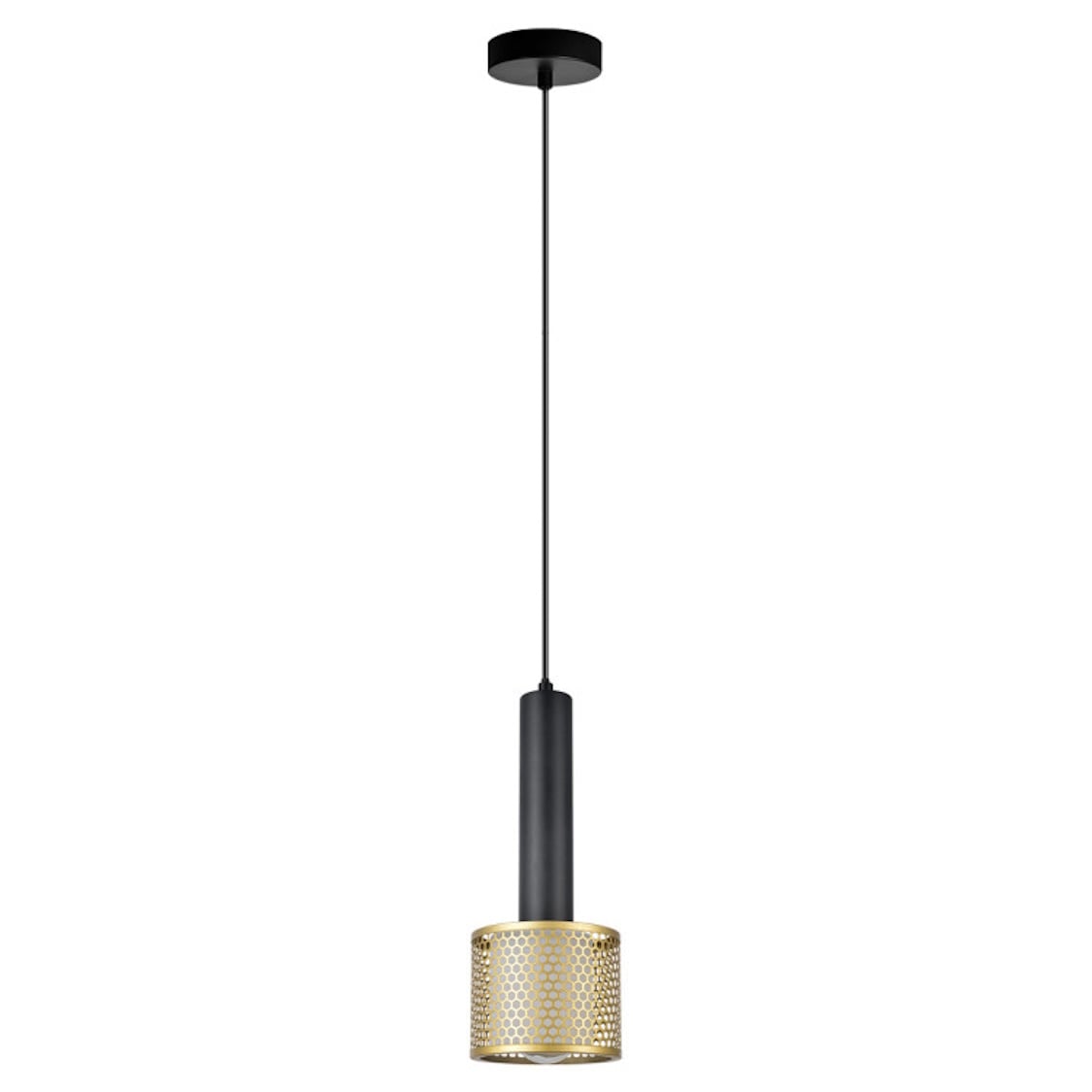 Light Prestige Amo závěsné svítidlo 1x15 W zlatá LP-0702/1P GD