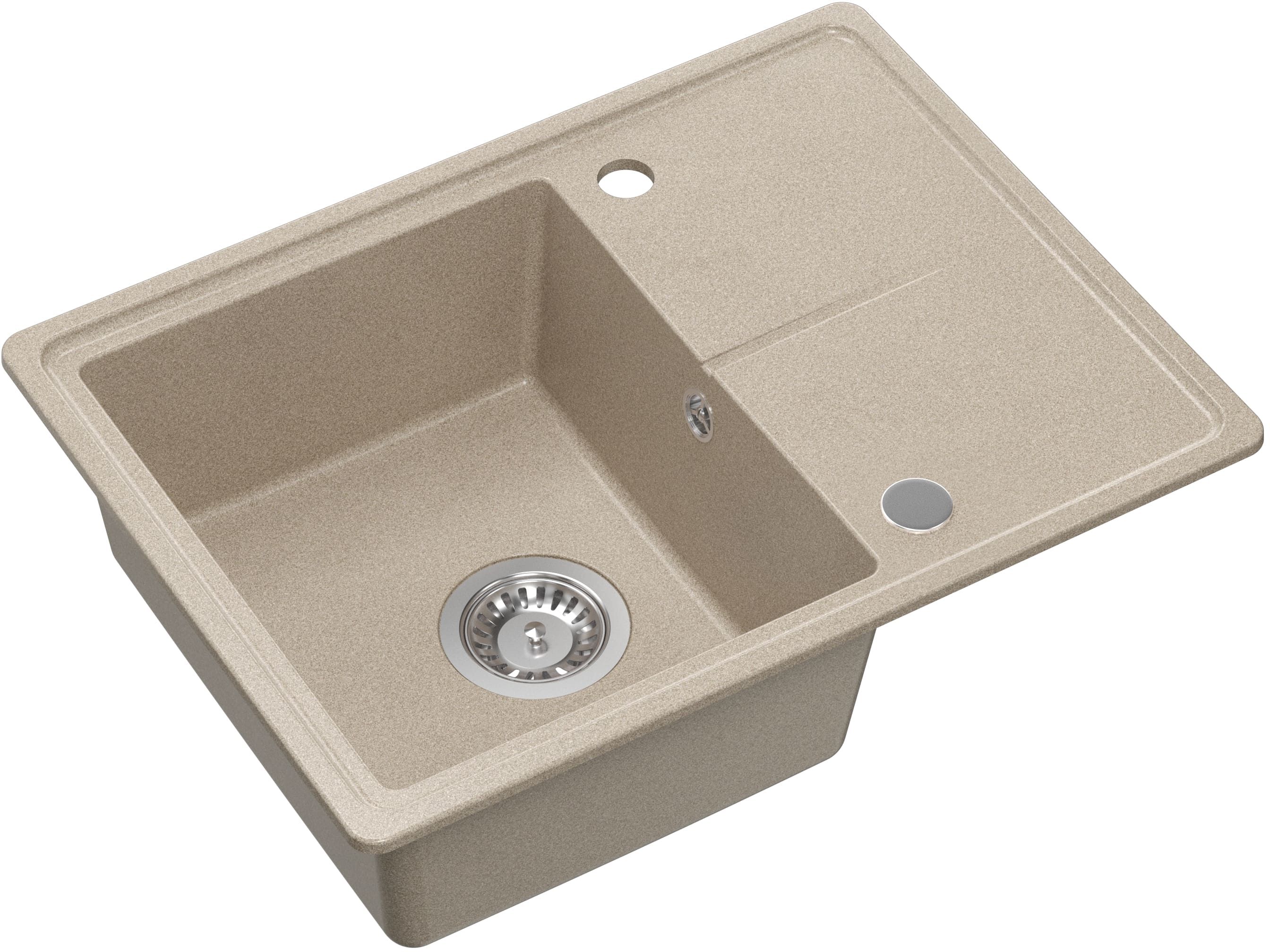 Quadron Tony dřez graniteq 60x45 cm béžová HTO6045BEK
