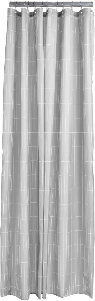 Zone Denmark Tiles sprchový závěs 200x180 cm šedá 331844