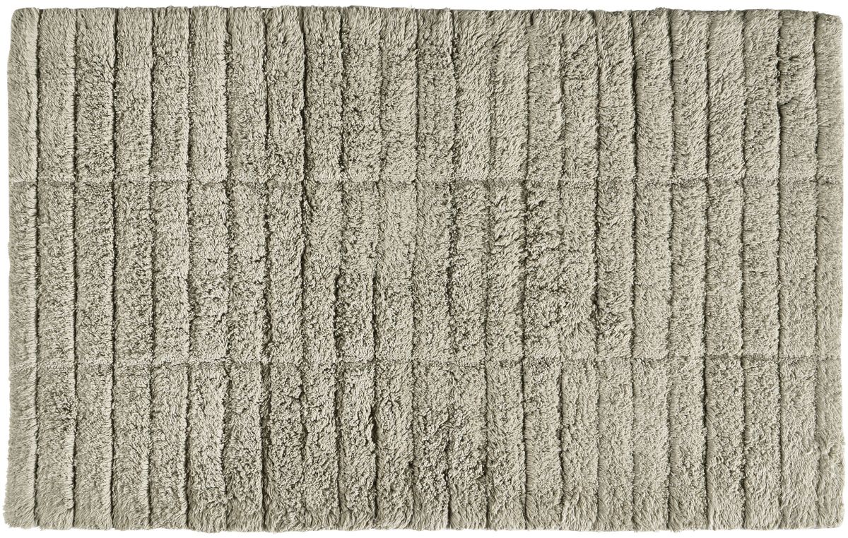 Zone Denmark Tiles koupelnová podložka 80x50 cm obdélníkový zelená 13540