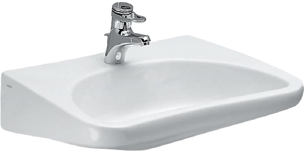 Laufen Pro Liberty umyvadlo 66x55 cm oválné klasický pro osoby se zdravotním postižením bílá H8106030000001