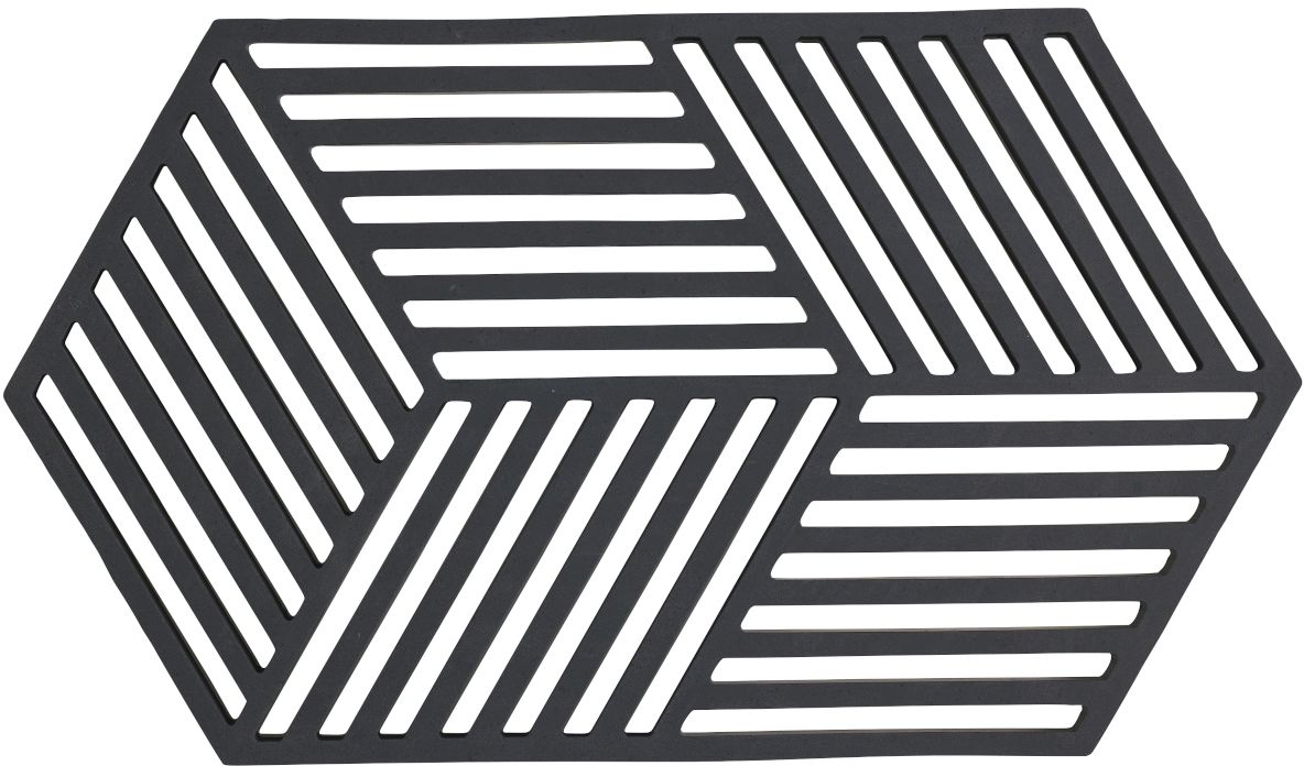 Zone Denmark Hexagon kuchyňský stojánek 24x14x cm černá 31610