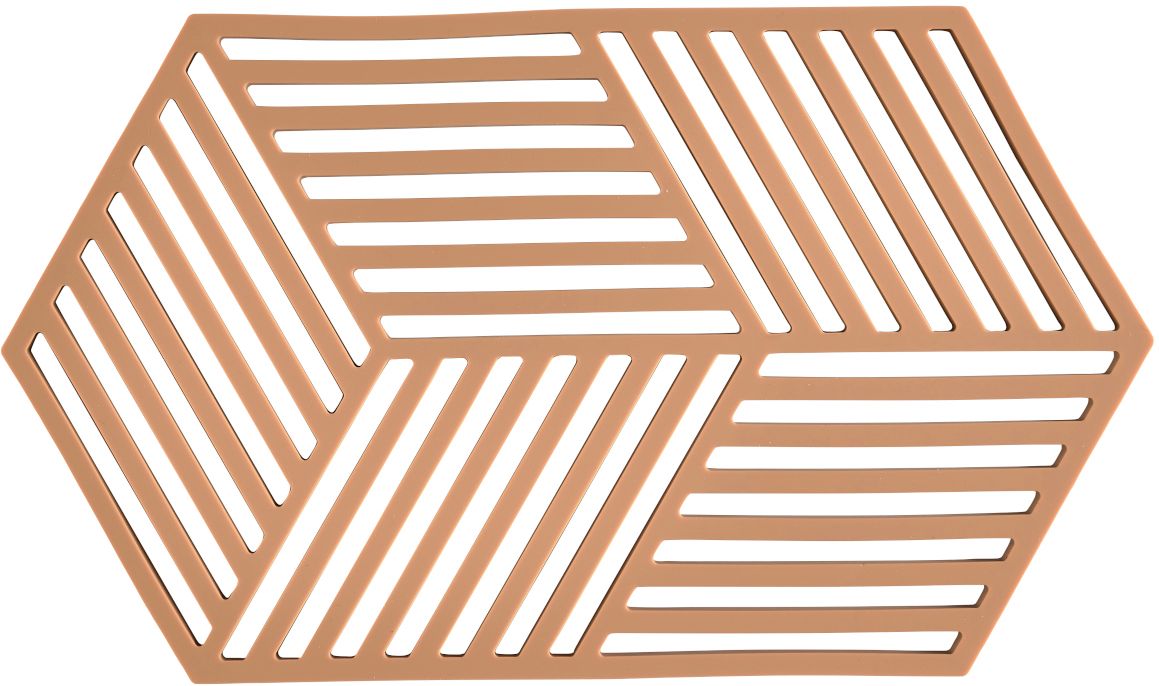 Zone Denmark Hexagon kuchyňský stojánek 24x14x cm červená 31616