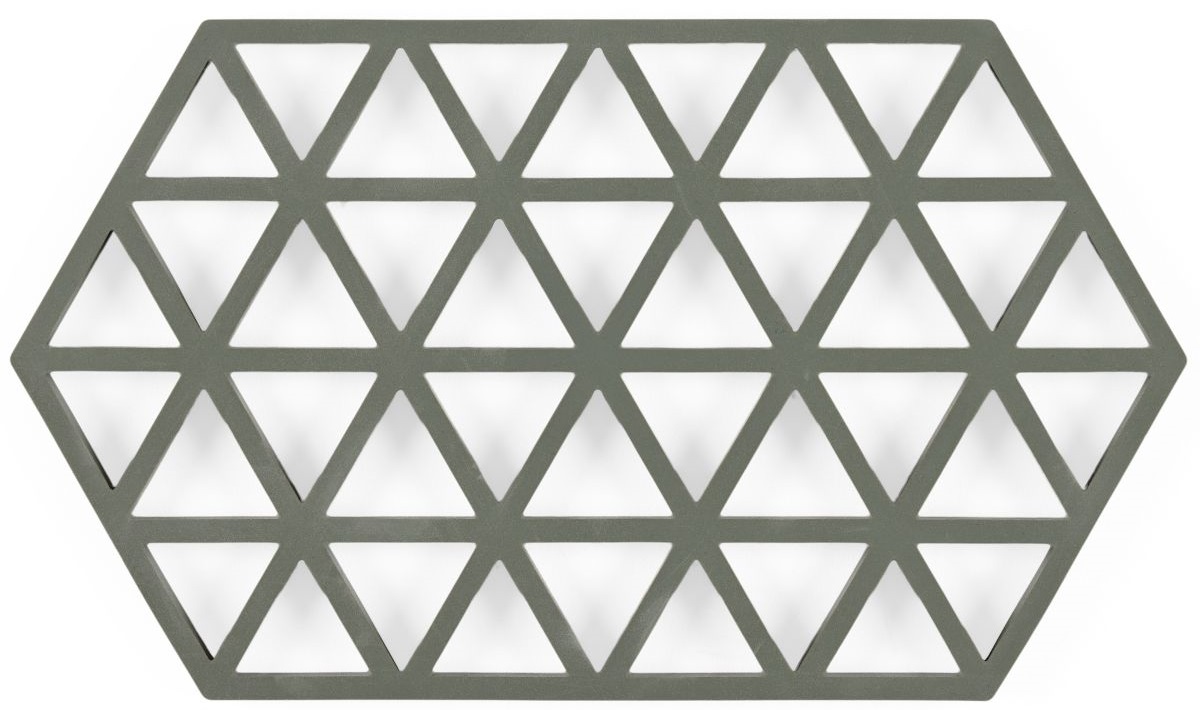 Zone Denmark Triangles kuchyňský stojánek 24x14x cm zelená 24360