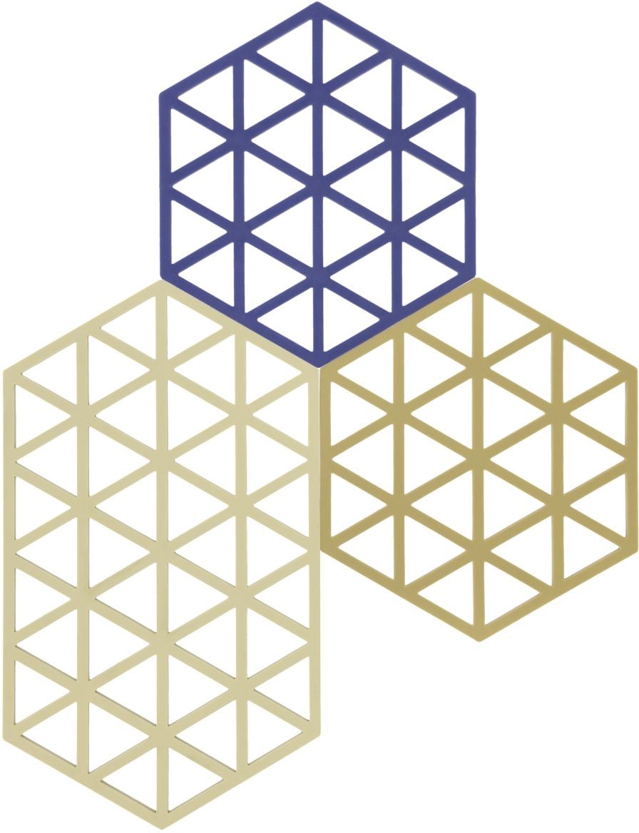 Zone Denmark Triangles kuchyňský stojánek 24x14x cm směs barev 32706