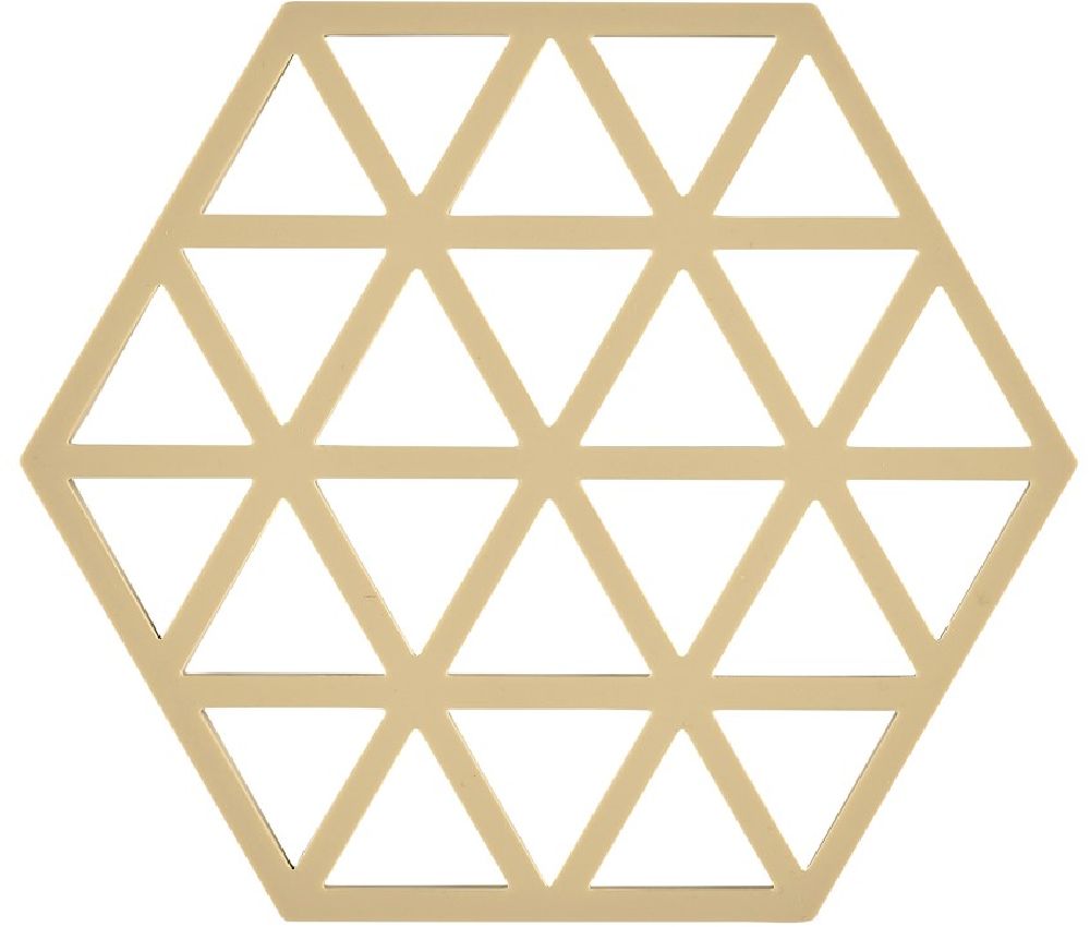 Zone Denmark Triangles kuchyňský stojánek 16x14x1 cm béžová 12429