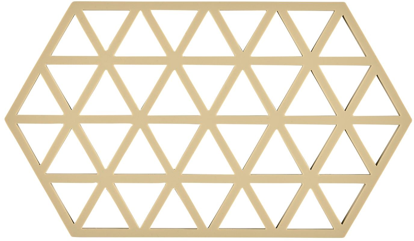 Zone Denmark Triangles kuchyňský stojánek 38x24x1 cm béžová 12430