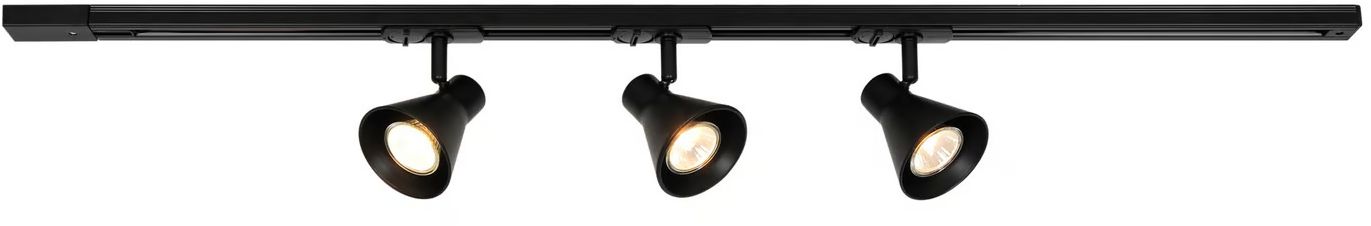 Nordlux Eik sada kolejnic s reflektory 3x35 W černá 2510399903