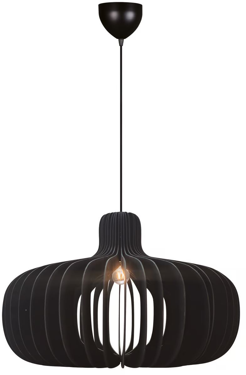 Nordlux Hazo závěsné svítidlo 1x60 W černá 2512073003