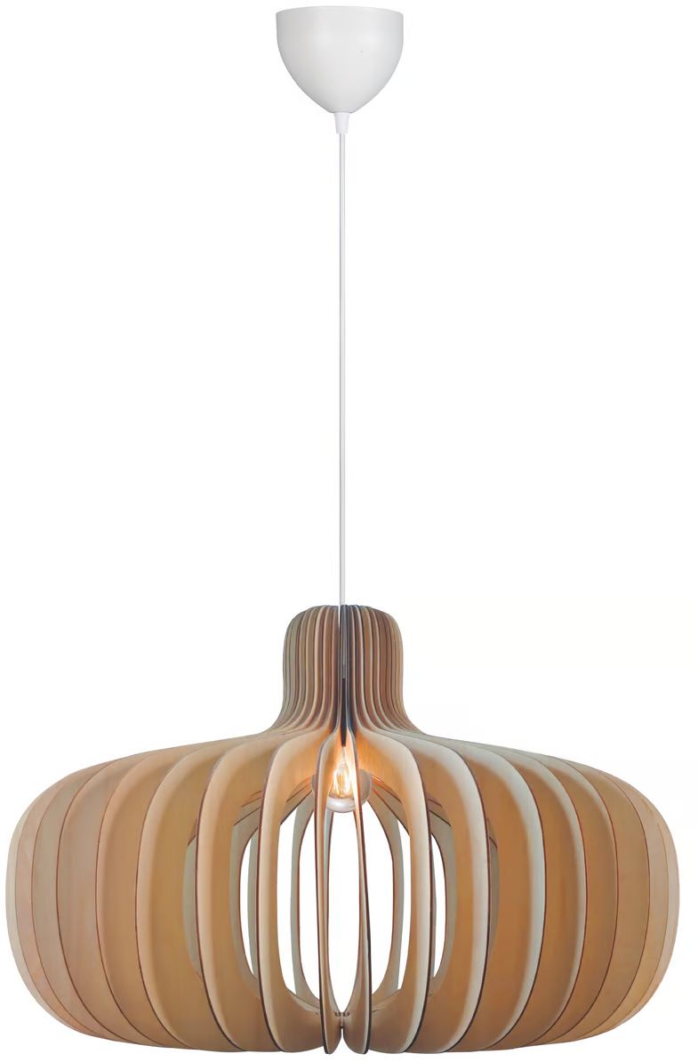 Nordlux Hazo závěsné svítidlo 1x60 W bílá 2512073014