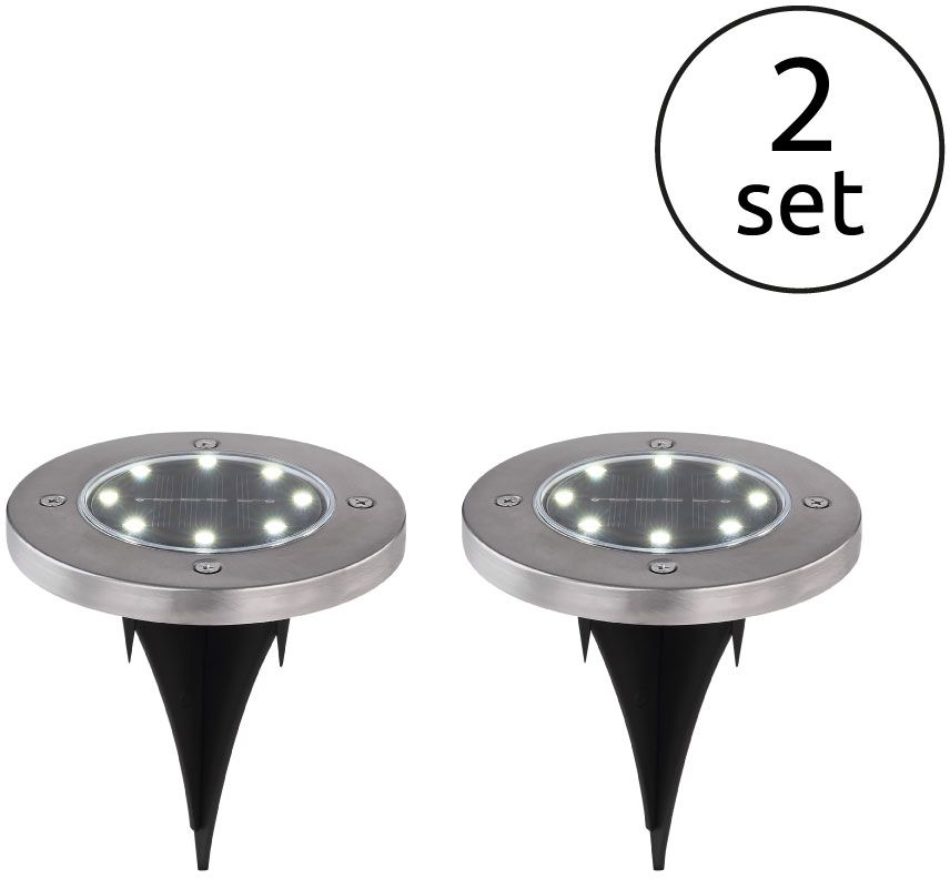 Globo Lighting Solar zemní svítidlo 1x0.1 W ocel 33414