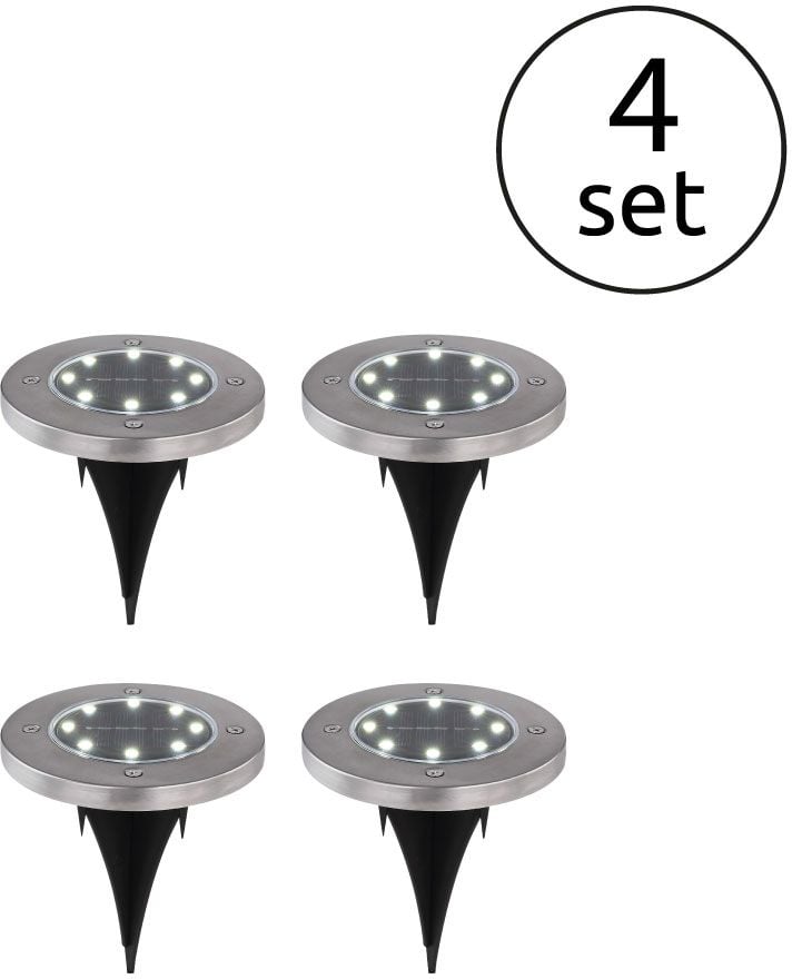 Globo Lighting Solar zemní svítidlo 1x0.1 W ocel 33414-4