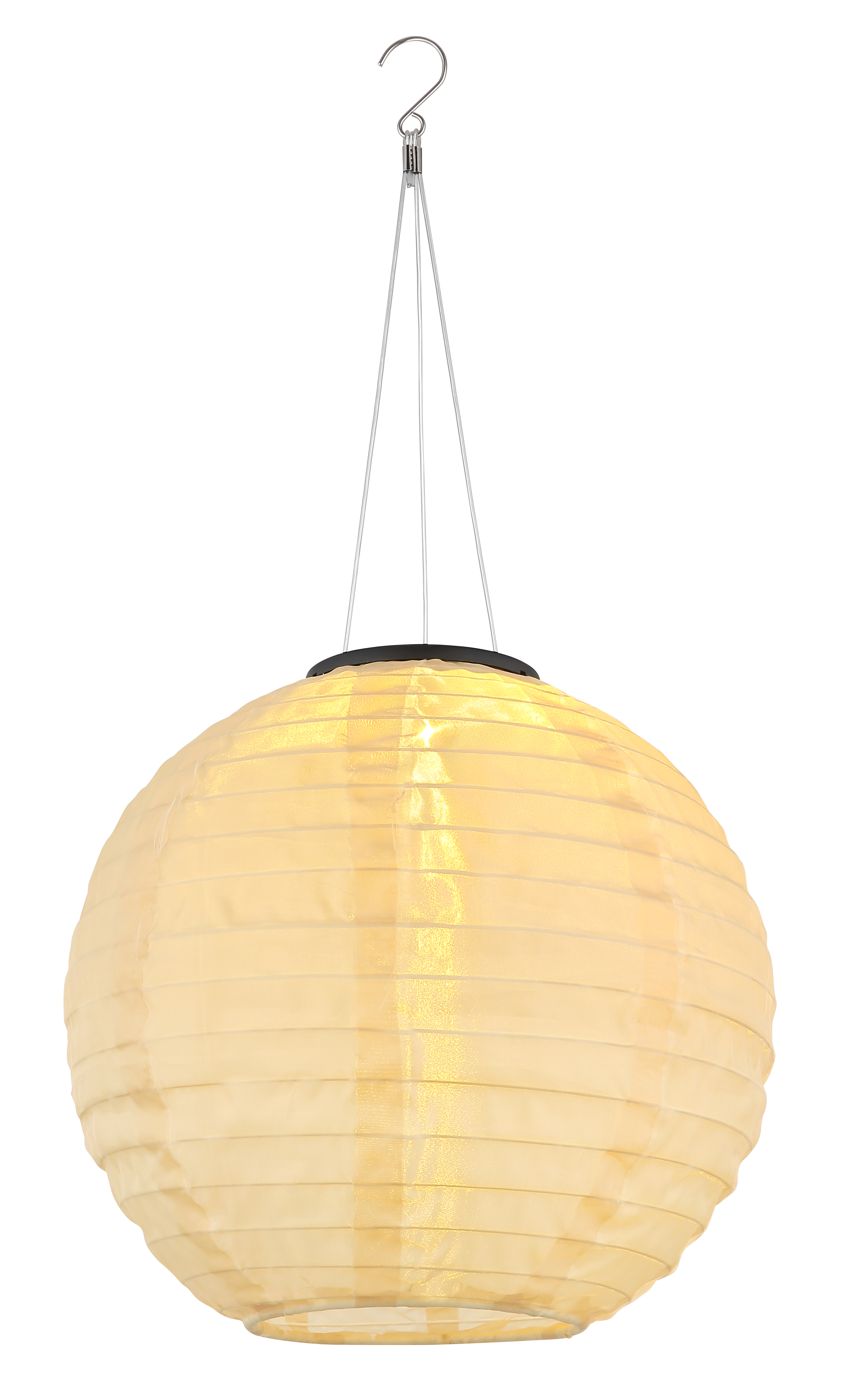 Globo Lighting Solar solární závěsné svítidlo 1x0.5 W písková 339700S