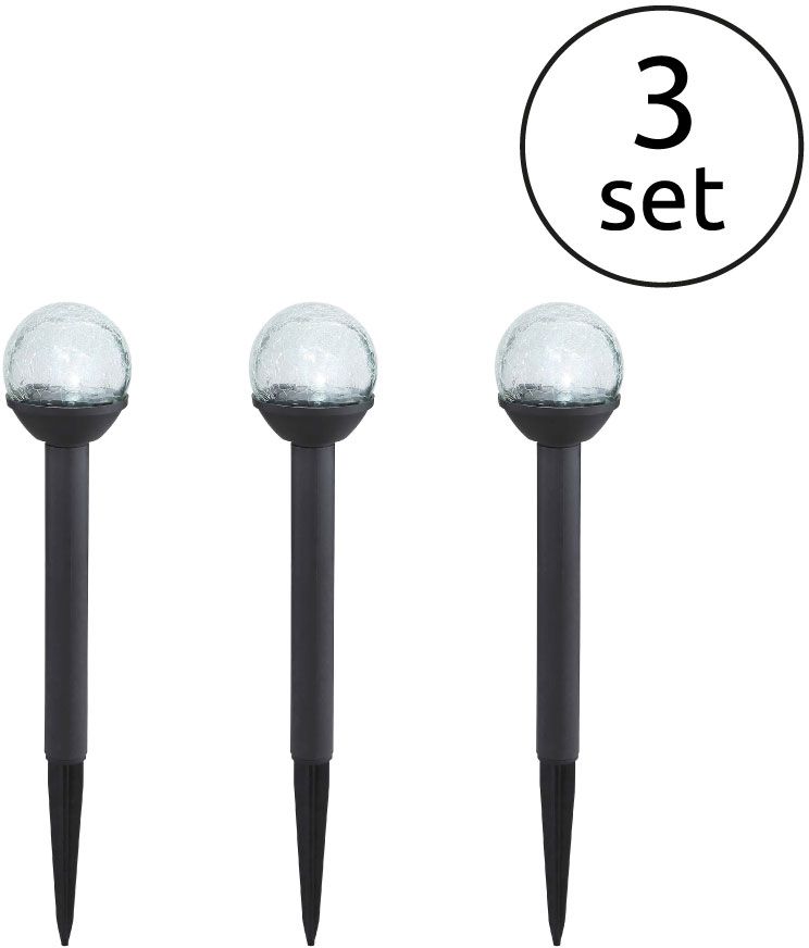 Globo Lighting Solar stojací lampa 1x0.06 W černá 36350-3