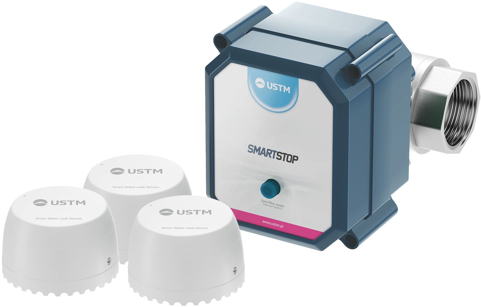 USTM stěnový ventil || ZAWRSMARTSTOP1