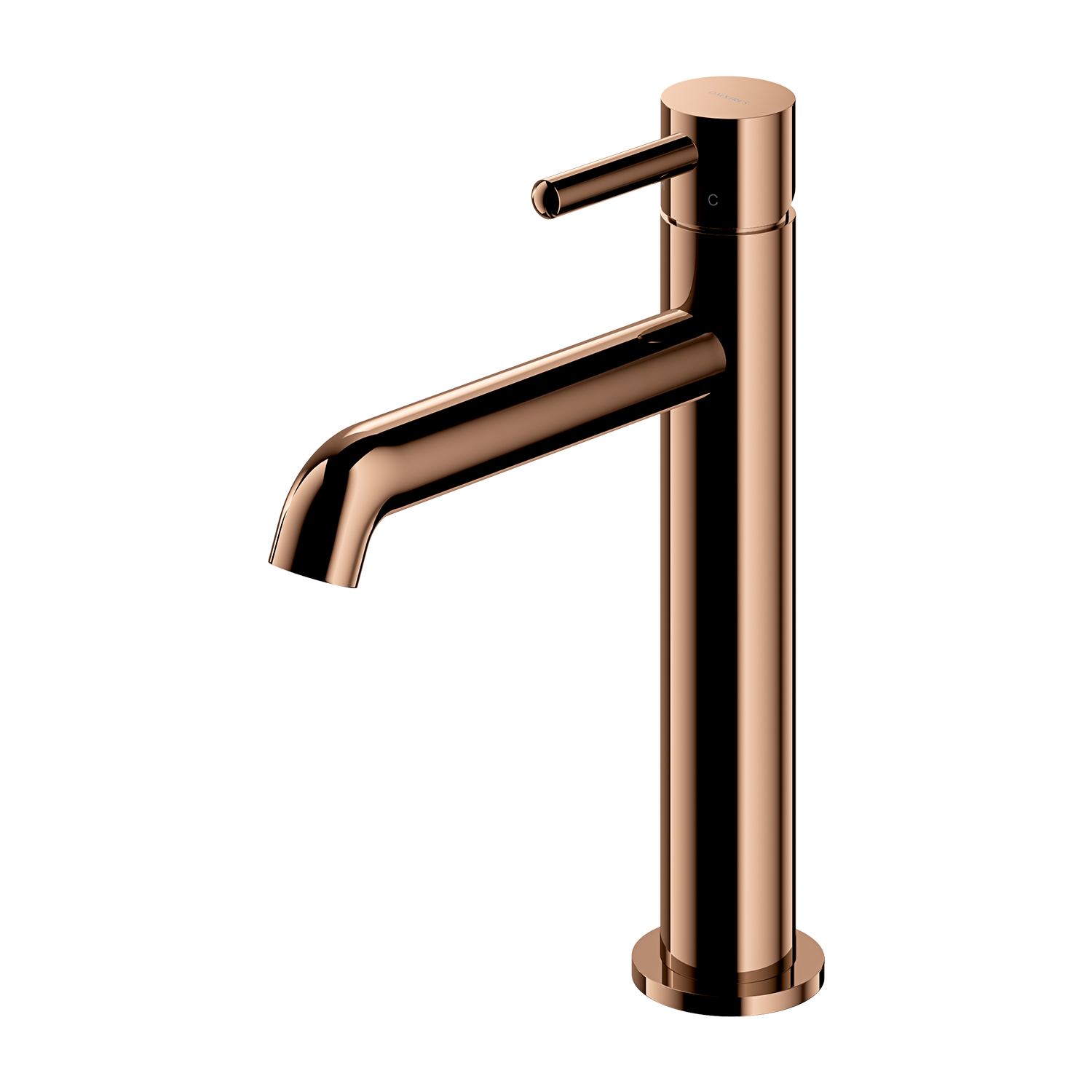 Omnires Y umyvadlová baterie stojící měděná Y1212CCP