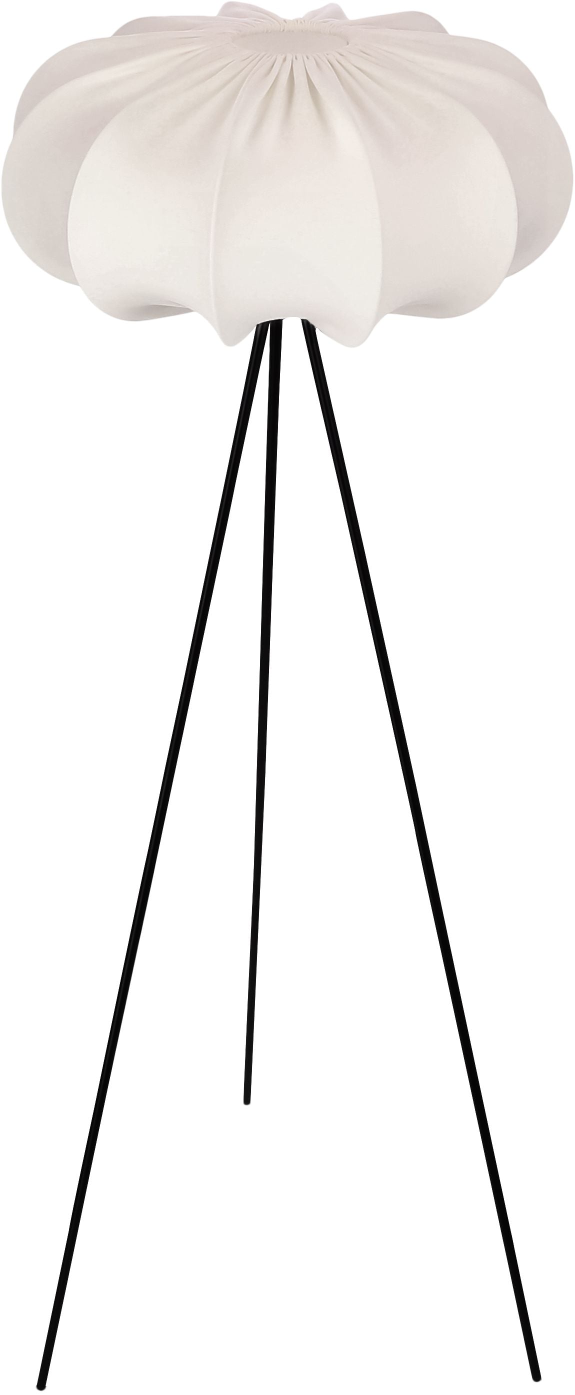 Candellux Cafee stojací lampa 1x40 W černá-krémová 51-42033