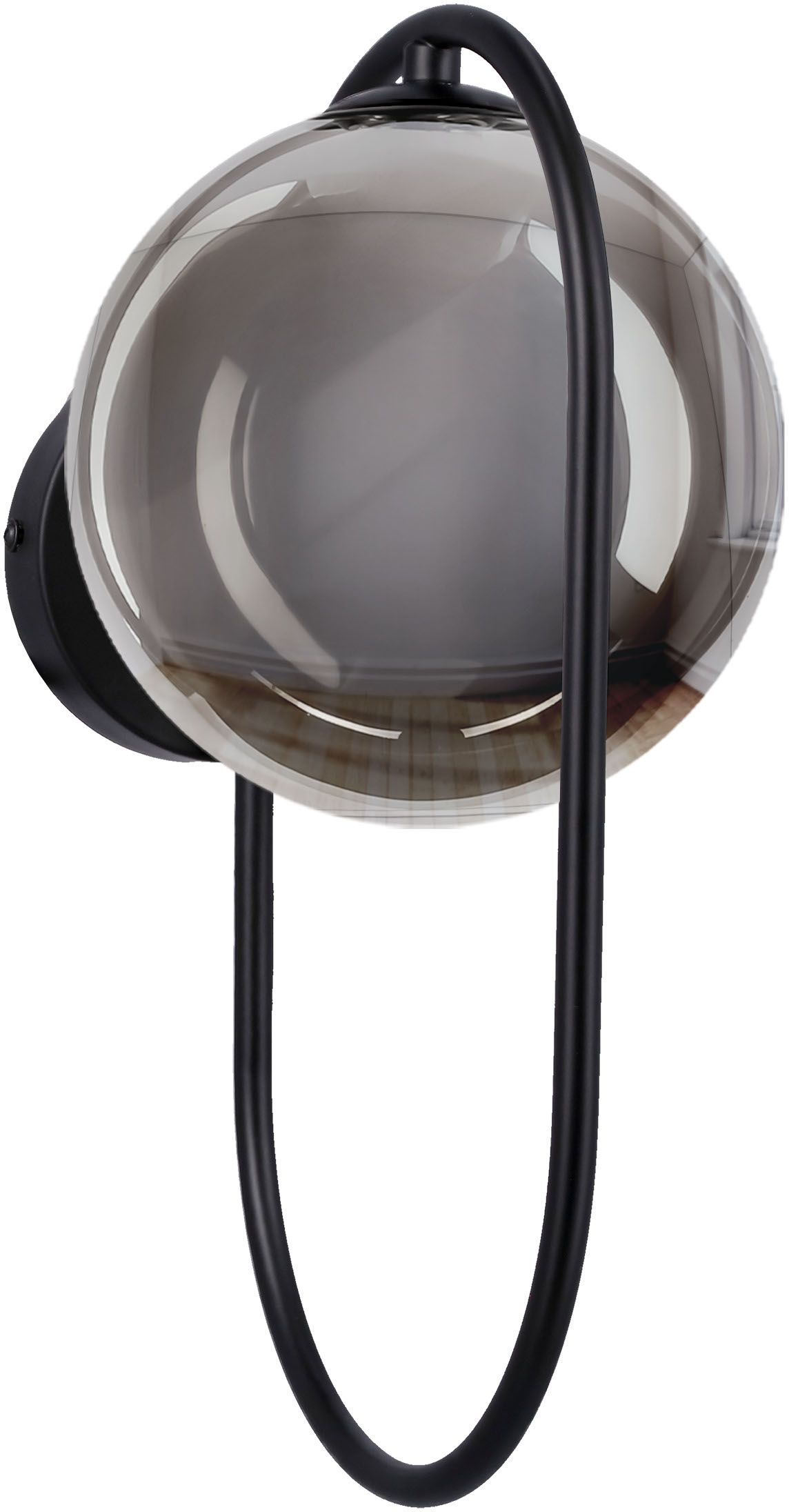Candellux Cordel nástěnné svítidlo 1x28 W grafitová 21-44044