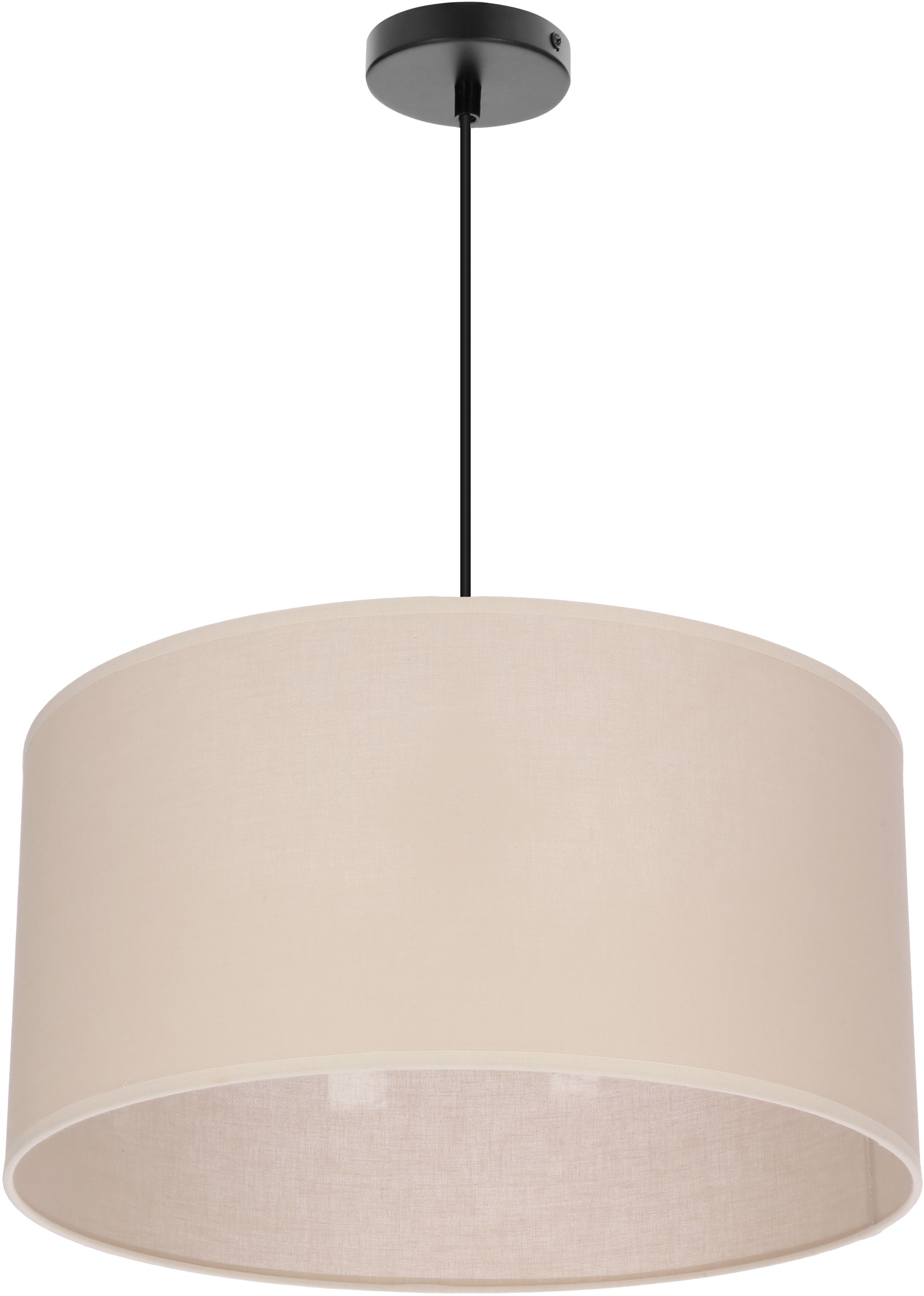 Candellux Shanti závěsné svítidlo 1x40 W béžová 31-38685