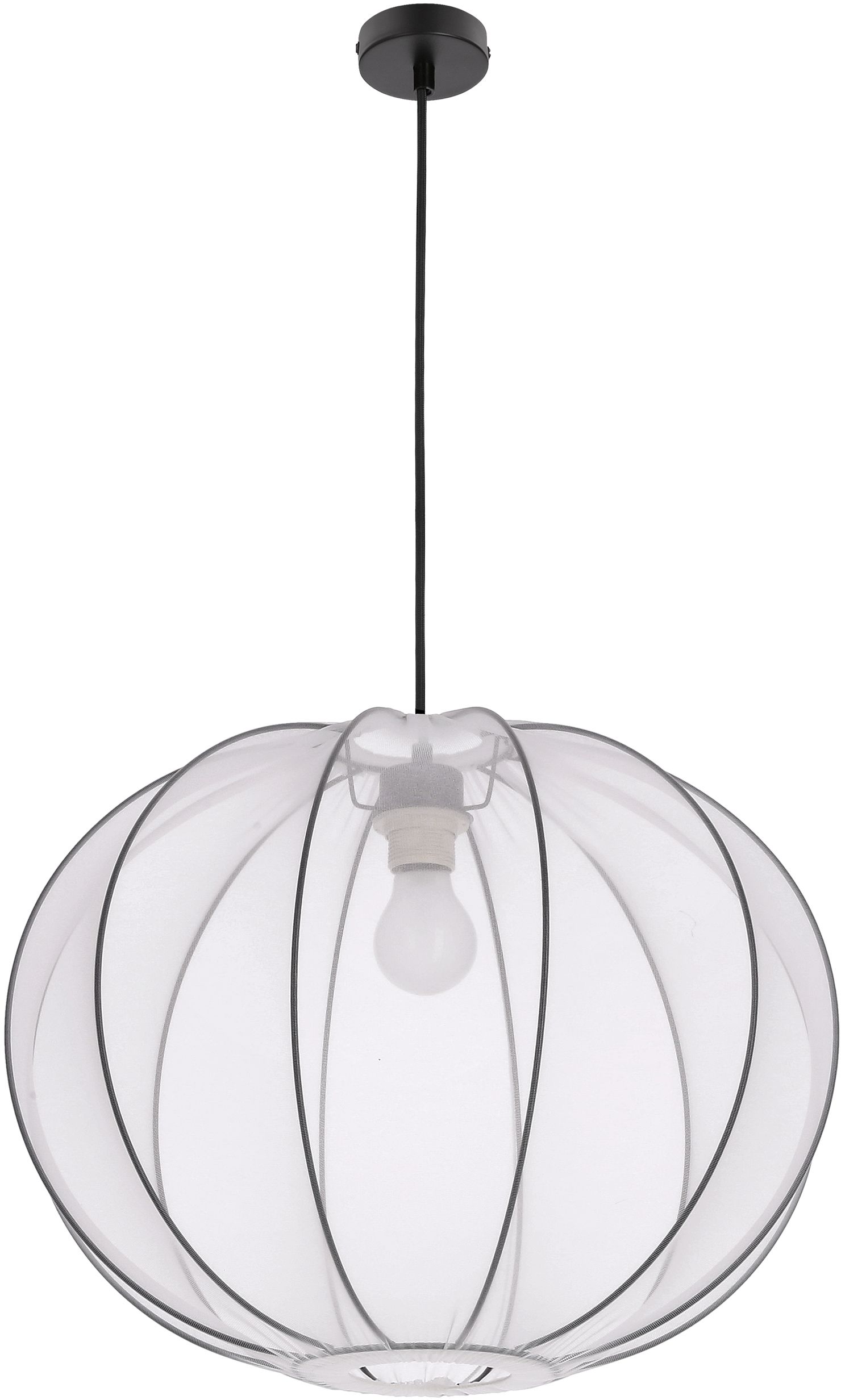 Candellux Mellow závěsné svítidlo 1x40 W bílá 31-41951