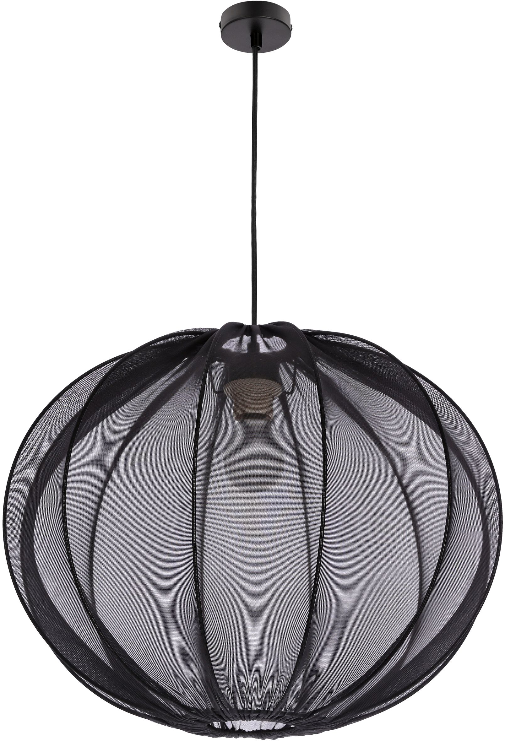 Candellux Mellow závěsné svítidlo 1x40 W černá 31-41968