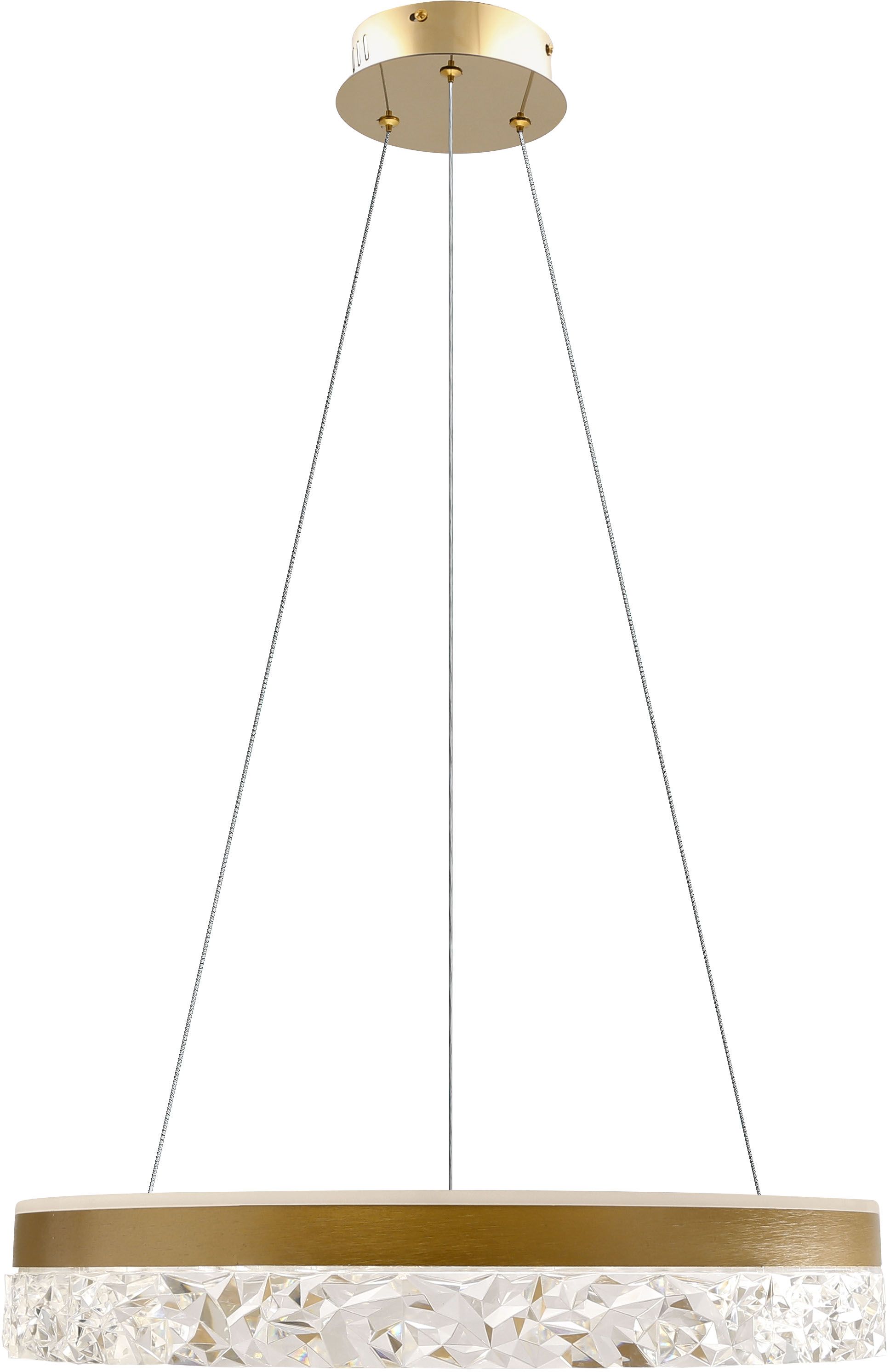 Candellux Frozi závěsné svítidlo 1x32 W zlatá 31-35554