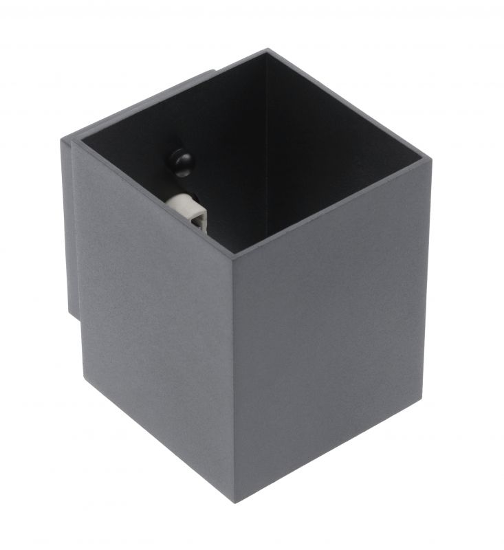 GTV Campione nástěnné svítidlo 1x40 W černá OS-CAMD40WG9KW-00