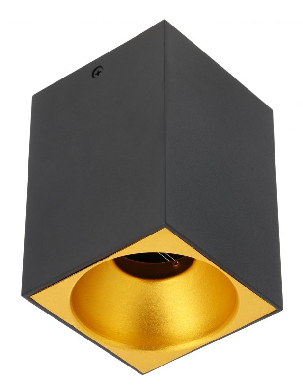 GTV Tensa stropní světlo 1x20 W černá OS-TENGU10KW-00
