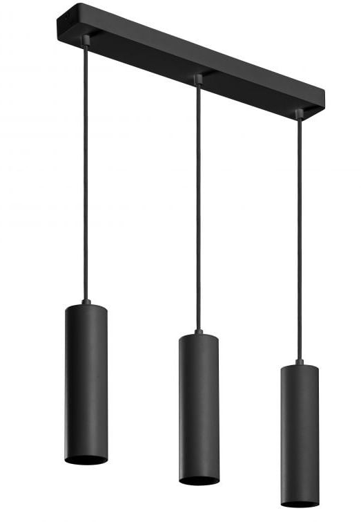 GTV Tresos závěsné svítidlo 3x20 W černá OS-TRESD320W-00
