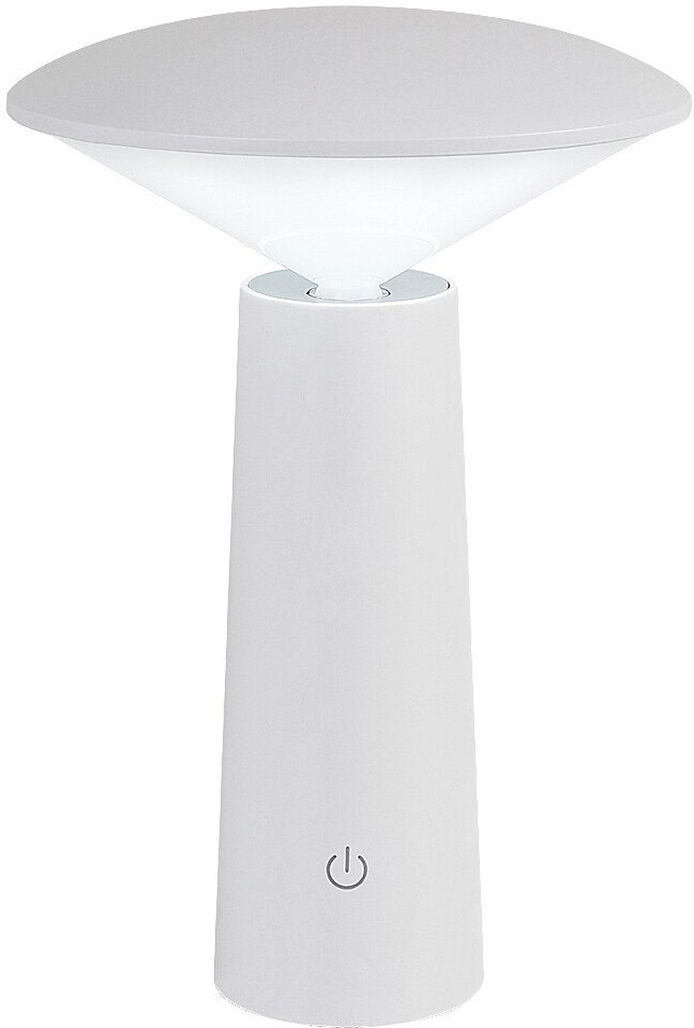 Rabalux Polperro solární stolní lampa 1x3 W bílá 77146