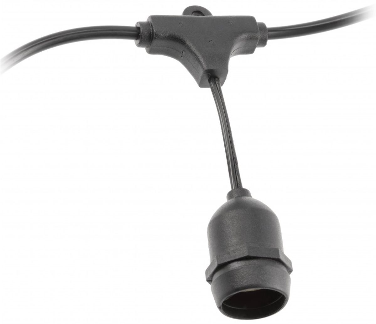 GTV venkovní dekorační řetěz x10 W černá AE-GIR10-10