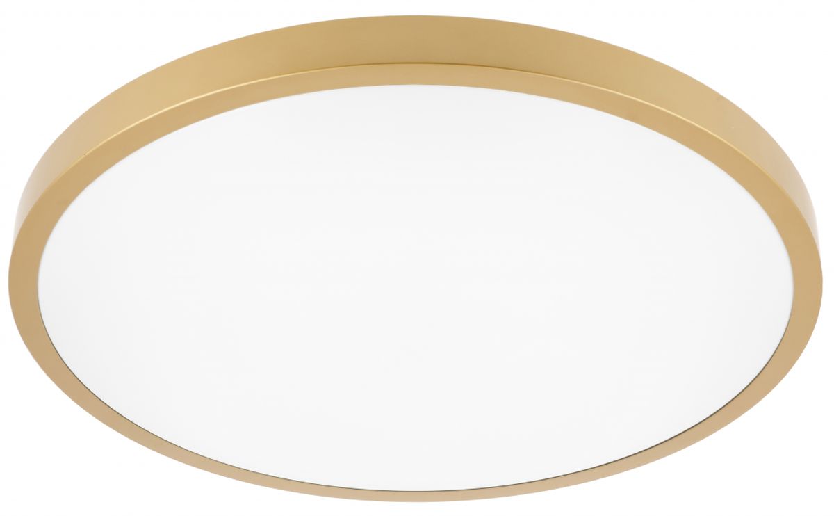 GTV Atol nástěnné svítidlo 1x32 W bílá-zlatá LD-ATOL32W-NW-40