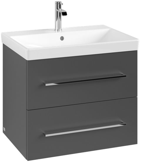 Villeroy & Boch Avento skříňka 63x45.2x51.4 cm pod umyvadlo závěsná grafitová A89000VR