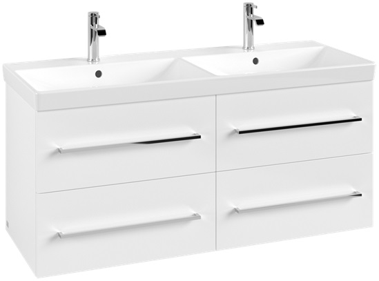 Villeroy & Boch Avento skříňka 118x45.2x51.4 cm pod umyvadlo závěsná bílá A89300VE