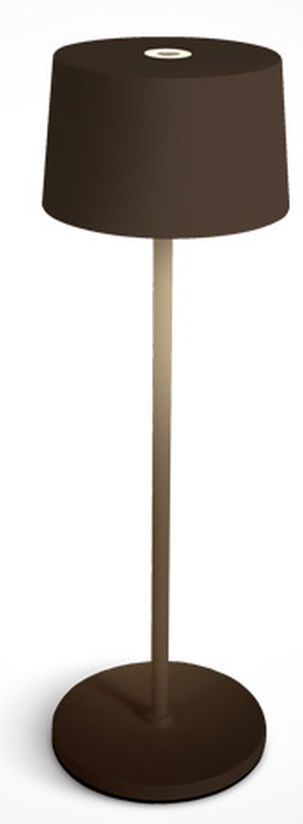 One Light Prionia stolní lampa 1x3.3 W hnědá 61082A/BR