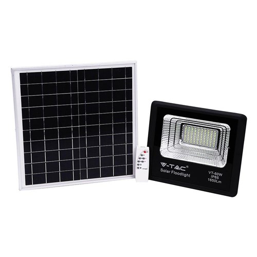 V-TAC solární závěsné svítidlo 1x20 W černá 8575
