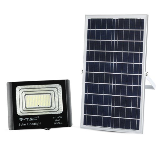 V-TAC solární závěsné svítidlo 1x40 W černá 8577