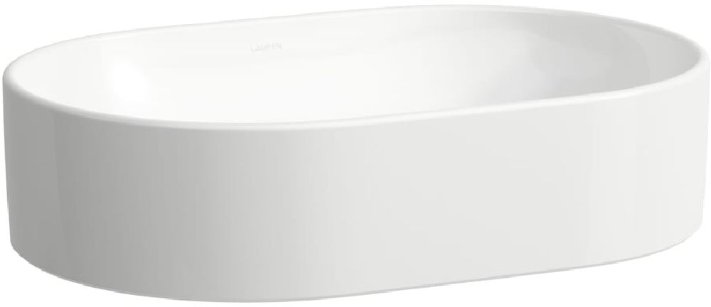 Laufen Savoy umyvadlo 55x38 cm oválné na pult bílá H8129440001121