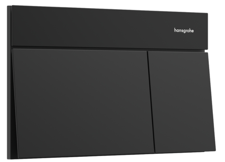 Hansgrohe Element E splachovací tlačítko pro WC černá 66003670
