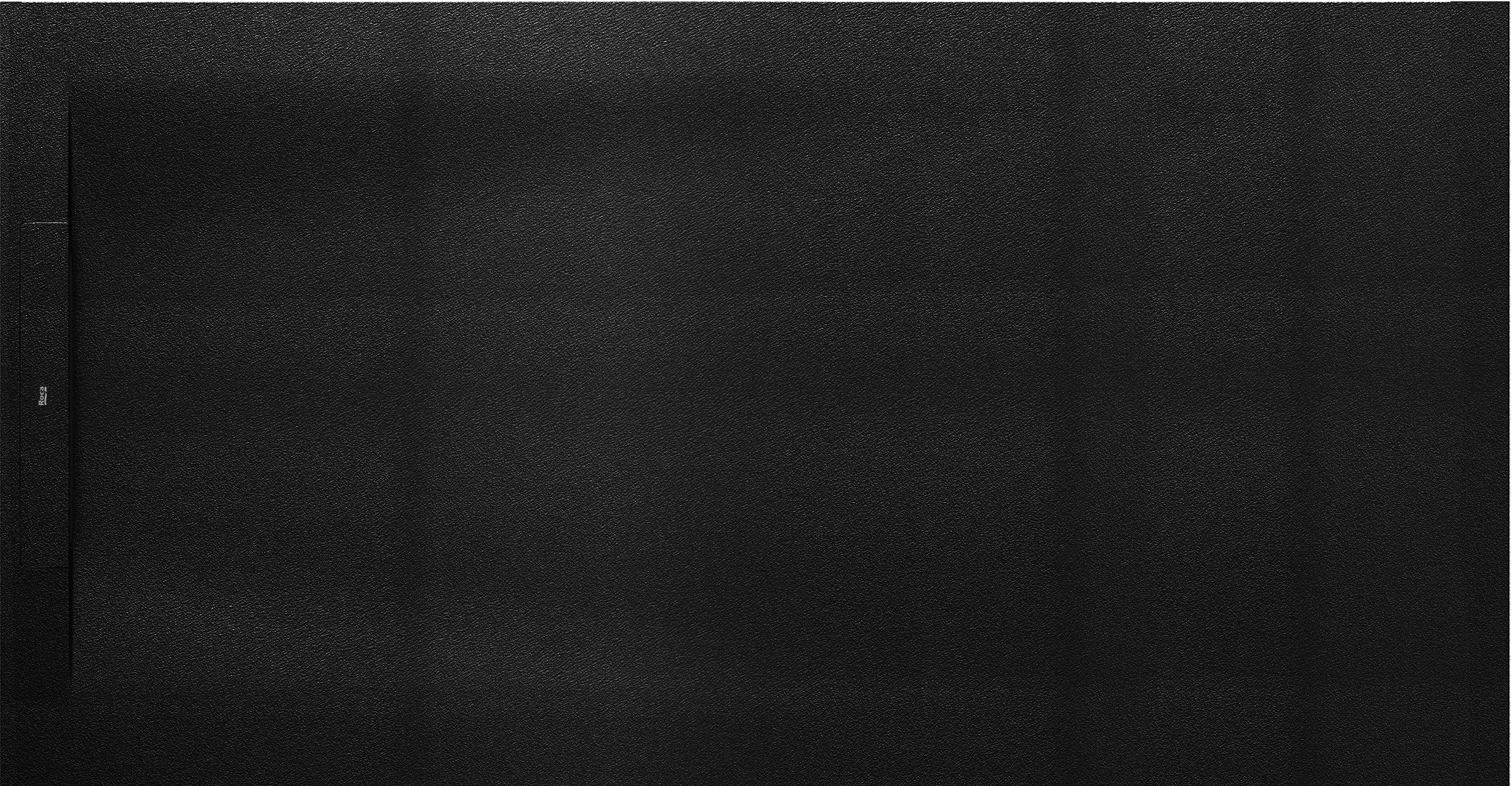 Roca Pyros obdélníková sprchová vanička 200x100 cm černá AP9017D03E803400