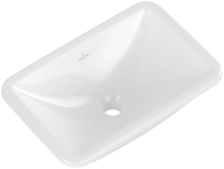Villeroy & Boch Loop & Friends umyvadlo 51x34 cm obdélníkový zápustný bílá 4A6401R1