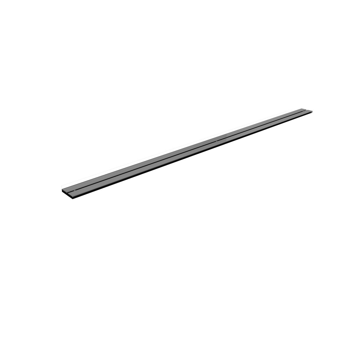 Oltens Langan Slim kryt lineárního odtoku 60 cm grafit 30017400