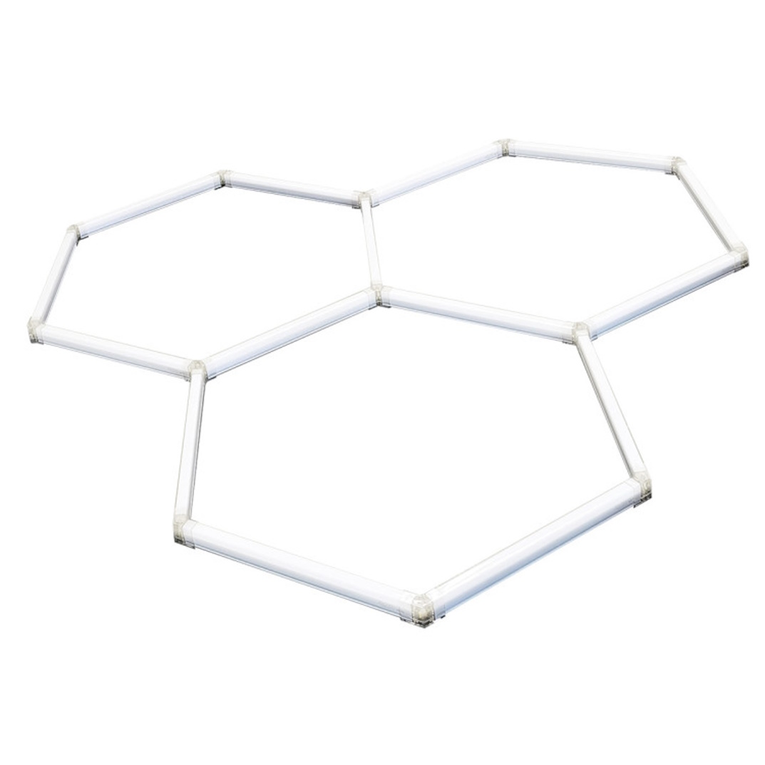 Light Prestige Geometric New stropní led svítidlo x4 W bílá LP-0209/3C 4K