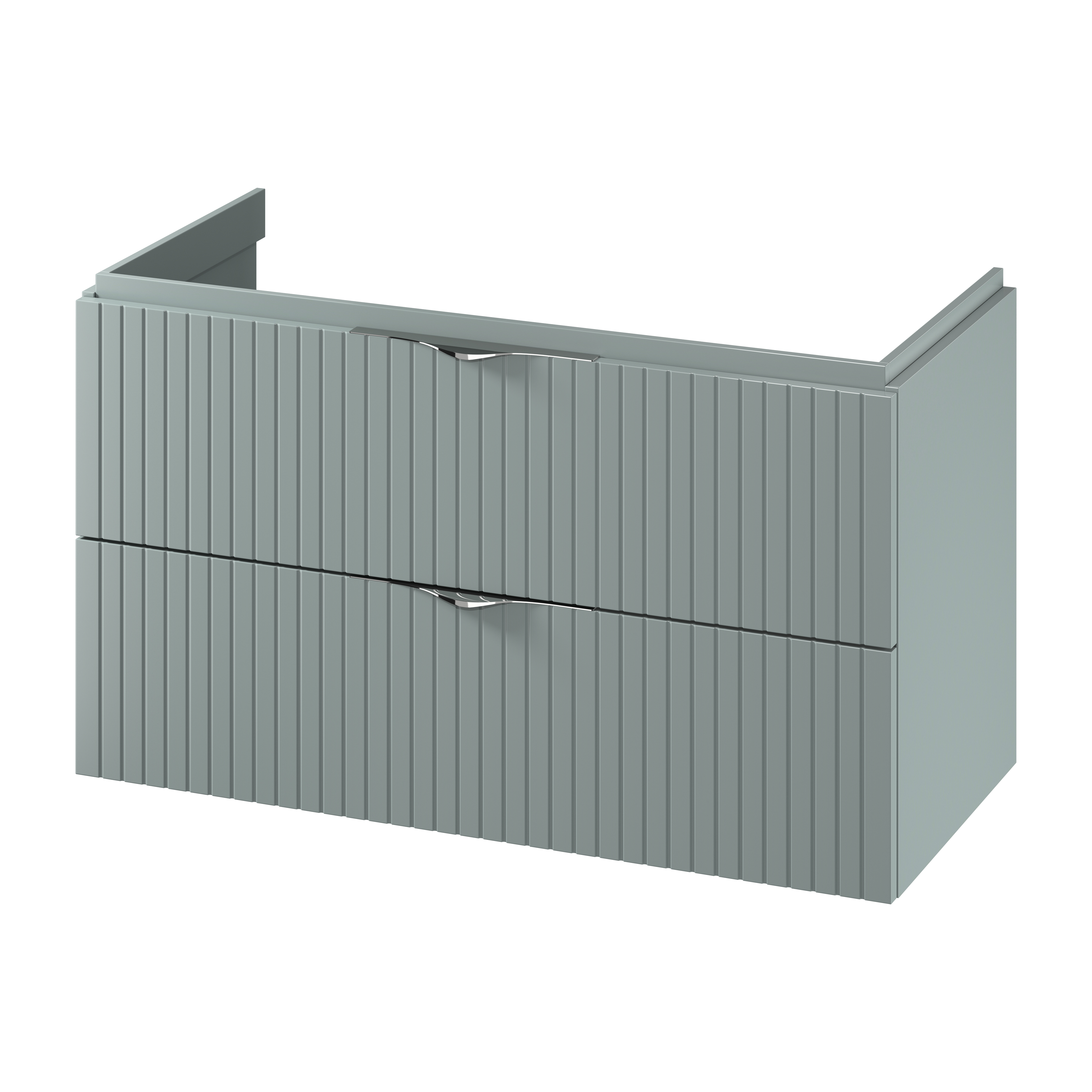 Cersanit Tirso skříňka 99.4x44.6x57.2 cm pod umyvadlo závěsná modrá-zelená S1015-012