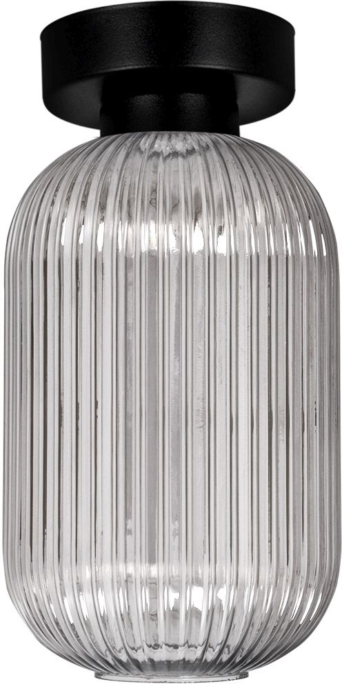 Kaja Silva stropní světlo 1x15 W černá-grafitová K-5752