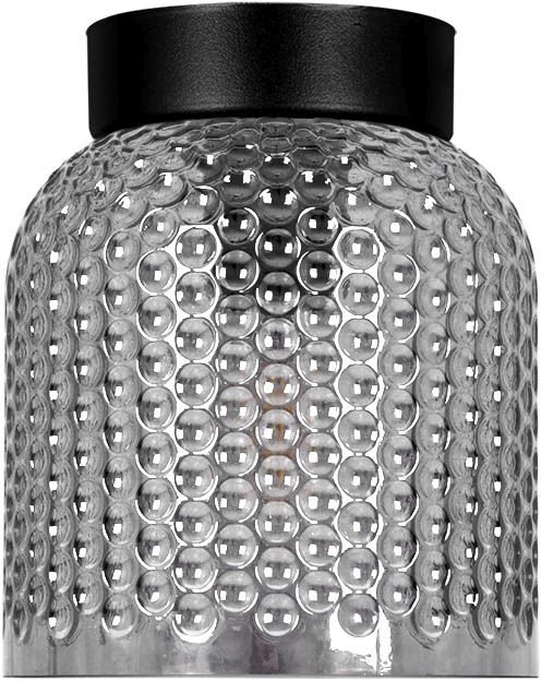 Kaja Inga stropní světlo 1x15 W černá-grafitová K-5632