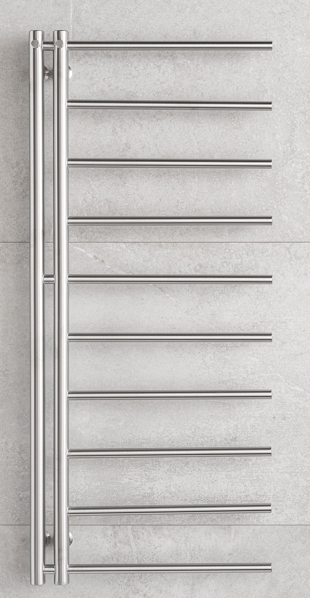 P.M.H. Apollo koupelnový radiátor žebříkový 114x50 cm ušlechtilá ocel AP1SS
