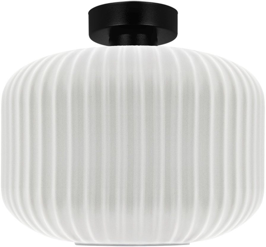 Kaja Sparta stropní světlo 1x15 W bílá-černá K-5643