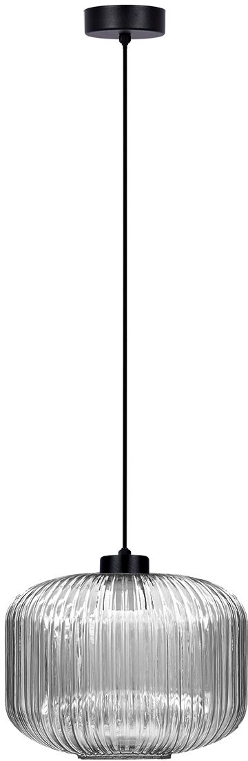 Kaja Campo závěsné svítidlo 1x15 W černá-grafitová K-5661