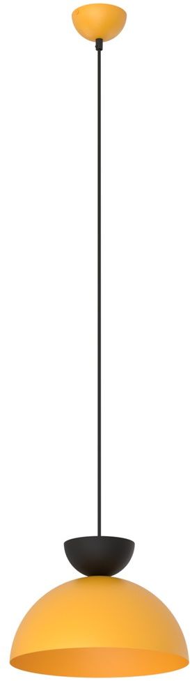 Emibig Lunaro závěsné svítidlo 1x12 W černá-žlutá 1474/1L